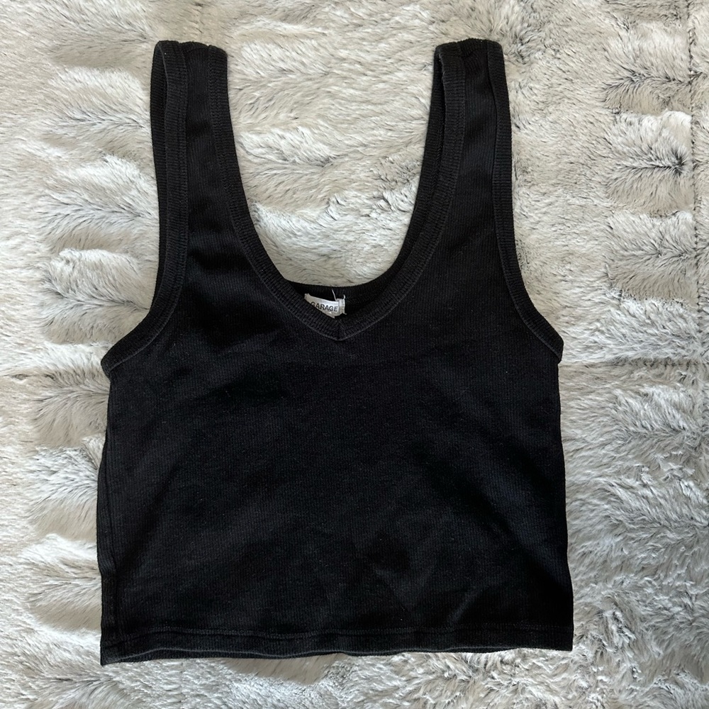 Garage Tank Top; Size Small; in black
